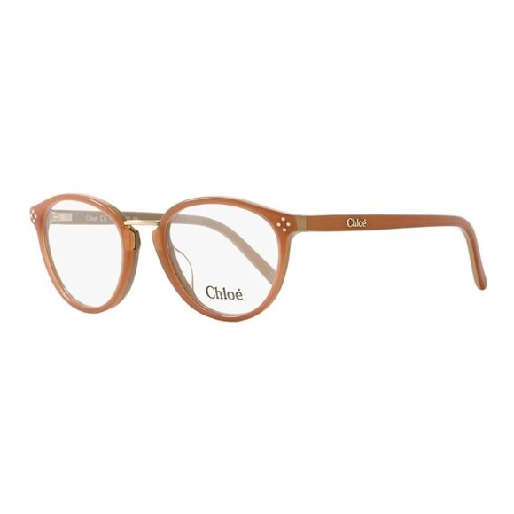 NEW  CHLOE EYEGLASSES ORANGE CAT EYE WOMEN EYEWEAR CHLOE - Picture 1 of 3